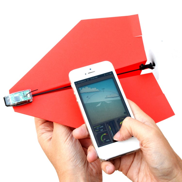 PowerUp 3.0 Smartphone Controlled Paper Airplane from PowerUp